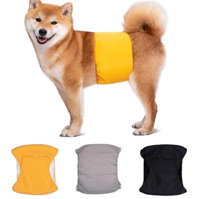 China Viable Dog Physiological Washable Reusable Washable Male Diapers Soft Anti-harassment Period Pet Pants Physiological Pet Pants for sale