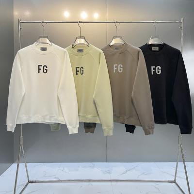 China Other High Street Thoughtful Hip Hop KAREEM Trend BASES Print Sweatshirts FG Women Men Cotton Fleece Loose Sweatshirts for sale