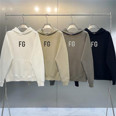 China Other KAREEM Trend BASES Hoodies FG Print High Street Fleece Reflective Sweatshirts Loose Men And Women Pullover for sale