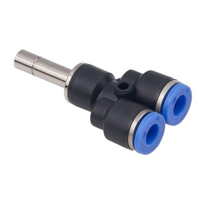 China Factory direct sale plastic pneumatic quick coupling air tube fitting connector 1/8-1/2 for sale