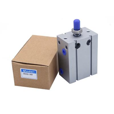 China Factory Wholesale Compressed Air Factory Series Compact Cylinder CDU Pneumatic Standard Cylinder for sale