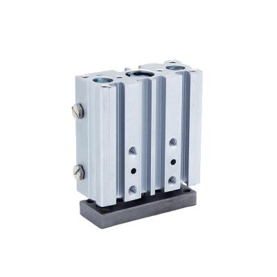 China Factory Wholesale Compact Air Cylinder Guide Rod Pneumatic Cylinder for sale