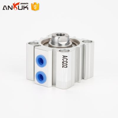 China Factory ACQ32 Aluminum Alloy Double Acting Compact Air Cylinder for sale