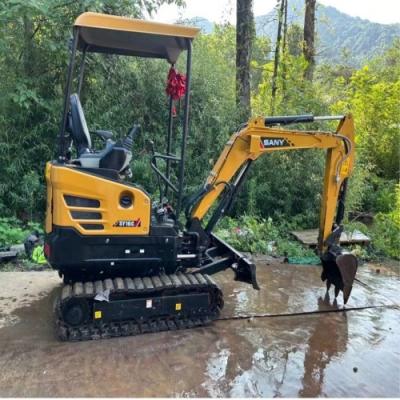 China Excavadora mini SANY de segunda manoOriginal SANY 16 mini excavadora usada SANY SY16 excavadora profesional de rastreo para la venta en venta