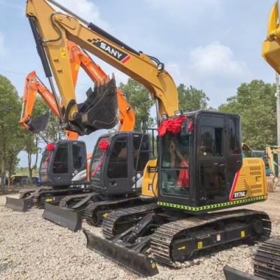 Κίνα 75 Χρησιμοποιούμενος Sany Excavator Μικρός επαγγελματίας Crawler Excavator 40.9KW προς πώληση