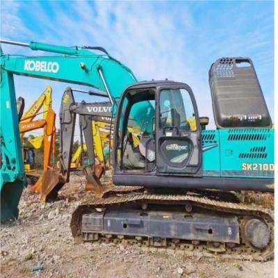 China Construção Utilizada Kobelco Excavator SK210 Crawler Máquinas de movimentação de terra à venda