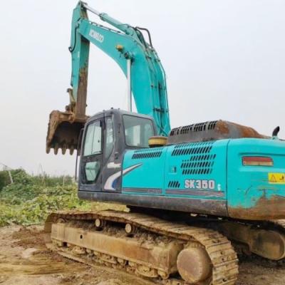 China SK350 Gebruikte mini-graafmachine Crawler Aardbewerkingsmachines Originele tweedehands Te koop