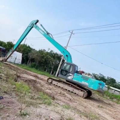 China Kobelco tweedehands mini graafmachine met uitgebreide arm SK260 SK260 Hydraulische graafmachine Te koop