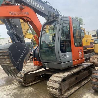 China Excavadora japonesa usada Hitachi ZX75 /Excavadora usada Hitachi Mini ZX75 /Excavadora pequeña en venta