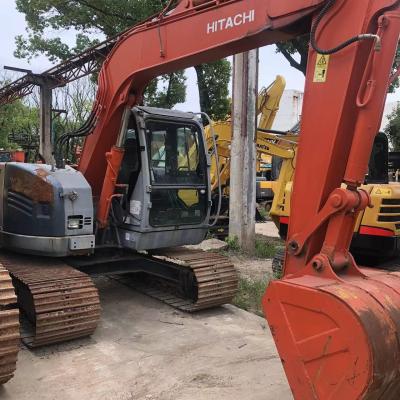 China Crawler gebruikt Hitachi graafmachine Zx75us-3 Japanse merk 7 ton origineel Te koop