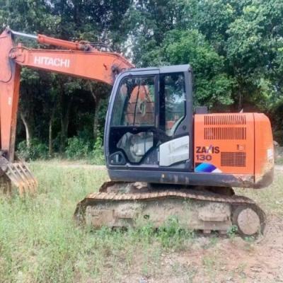 China Originele gebruikte Hitachi Mini Excavator 130 Tweedehands Excavator Te koop