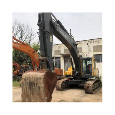 China Equipo pesado Excavadora Volvo usada Máquinas de construcción originales en venta