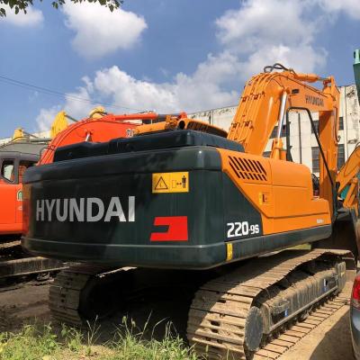 China Excavadora Hyundai 220LC-9S de alta performance da Coreia do Sul à venda