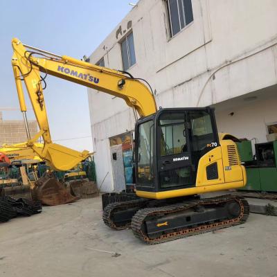 China Tweedehands industriële 7ton gebruikte komatsu pc70-1 graafmachine pc 70 te koop 70-1 prijs Te koop