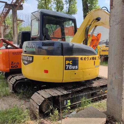 Chine Excavateur PC78US d'occasion Excavateur personnel d'occasion Excavateur Komatsu d'occasion à vendre