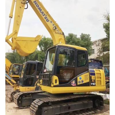 Κίνα Χρησιμοποιούμενο Μίνι Εκσκαφέας Komatsu Υδραυλικός Εκσκαφέας Pc110 προς πώληση