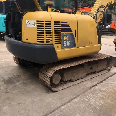 China Hoogwaardige gebruikte Komatsu-graafmachine Pc 56 Te koop