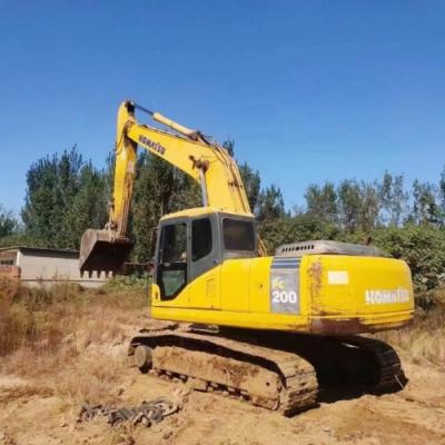 China Komatsu Construction Machinery Graafmachine 200-7 Crawler Graafmachine Te koop