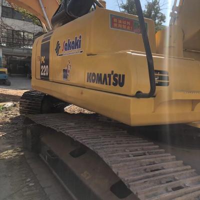 China Gebruikte Komatsu graafmachine Pc220-7 Originele uit Japan Te koop