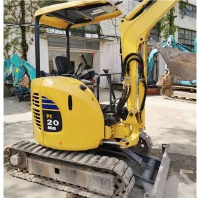 China PC20 Tweedehands Komatsu-graafmachine PC20MR Mini-graafmachine Zware apparatuur Te koop