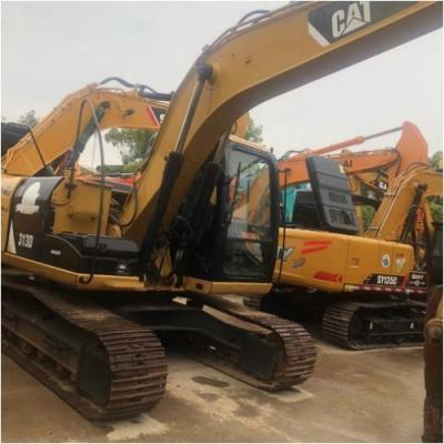 China Used cat 313d excavator used caterpillar excavator  313d excavating equipment are on sale for sale