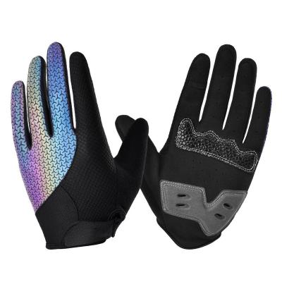 China Bicycle Breathable Anti-slip Shockproof Grip Design Touch Screen Gloves Unisex Half Winter for sale