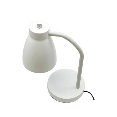 China 2021 Restaurant Study Color Battery Operated Led Table Lamp Rheostat Touch Switch RGB Light Shade Design White Rechargeable Lampshades Lamps for sale