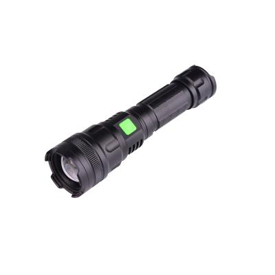 China Zoomable Led Solar Power 100000 Flashlights 20000 Rifle Lightweight Powerful Self Defensive Titanium 10000 Lumens Rechargeable Led Flashlight for sale