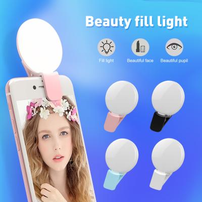 China Convenient Ring Flash High Quality Mobile Camera Led Cell Phone Selfie Light Fill Light for sale