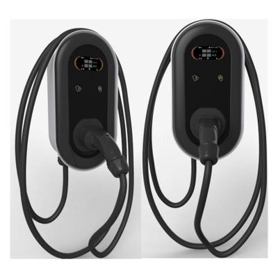 China 16a 32a 11kw ev charger remote control type 2 - 3 phase portable ev charging station level 3 electric vehicle charger for sale