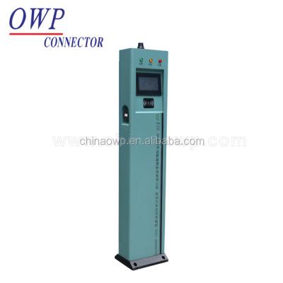 China Charging For Electric Vehicle 7KW - 2 AC Battery Charging Station Floor Charging Type for sale