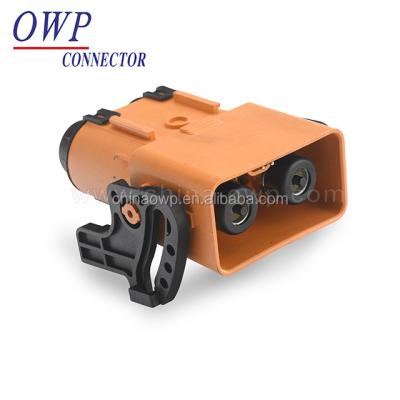 China Sealed Socket 2 Male Connector Vehicle Connector EV Female High Voltage HV Connector for sale