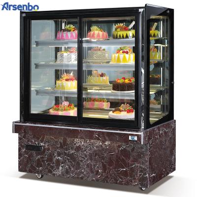 China Double-temperature Commercial Japanese Cake Showcase Refrigerator Showcase for sale