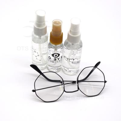 China Lenses/Screen/Glass Logo Printed Anti Fog Spray High Quality For Glass Lenses Glasses Eyewear Optical Remover for sale