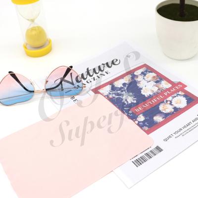 China Microfiber Glass Cloth 15x15cm Microfiber Suede Glass Cleaning Cloth Liner Cloth for sale