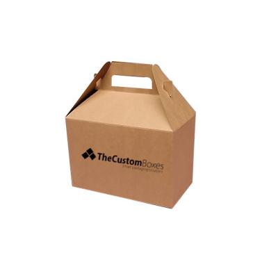 China Recyclable Wholesale Standard Single Corrugated Gable Box for sale