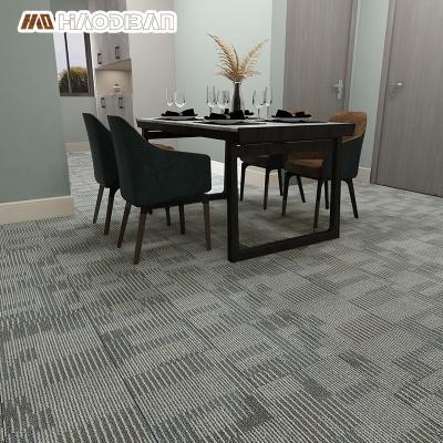 China Super Non Slip Wear Resistant Plastic LVT Flooring Grain Glue Down Self Adhesive Luxury Vinyl Flooring Tiles For Villa Home Office for sale