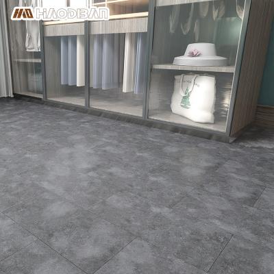 China Super Non-Slip Super Non-Slip Dry Back Vinyl Tile PVC LVT Luxury Glue Down Vinyl Plank Flooring For Education Indoor Home Offices for sale