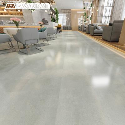 China Super Wear Non-Slip Waterproof Concrete Grain 20 Mil 2mm 3mm 4mm 5mm Luxury Vinyl Flooring Plank For Bedroom Living Room Office Hotel for sale