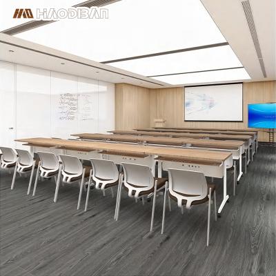 China Underfoot Office Building Soft Indoor Use 6*36 24*24 Inch Gray Wood Grain Peel And Stick Self Adhesive PVC Vinyl Flooring for sale