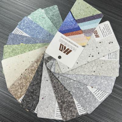 China Free Sample Plastic Flooring Plastic Composite Flooring Rigid Stone Click Core Interlock Vinyl Plank Minimalist Plastic Flooring for sale