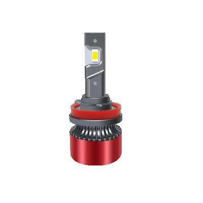 China Aviation Aluminum+Copper Strip MACAR Mini Size 11000 Lumen XHP50 T30 LED Light 9005 9006 H1 H3 H8 H7 H11 Car LED Headlight for sale