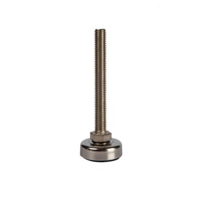 China Lab Medium Size Non-Slip Adjustable Stainless Steel Foot Screw for sale