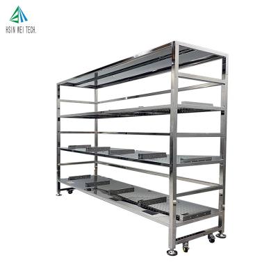 China Industrial Commercial Stainless Steel Storage Shelves for sale