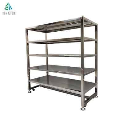 China Industrial Stainless Steel Storage Shelves For Office for sale