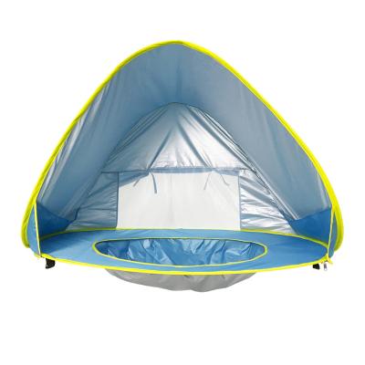 China Soft Toy Hot Selling Automatic Beach Camping Baby Play Folding Open Tent for sale