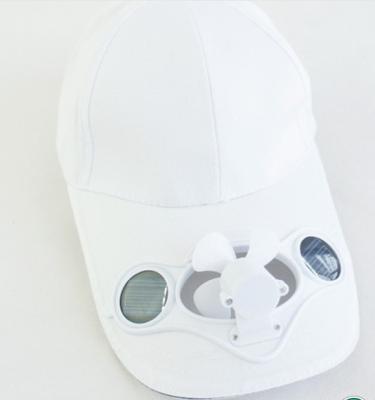 China JOINT Hot Sale Air Cooling Cap Baseball Solar Fan Hat With Logo Customized for sale