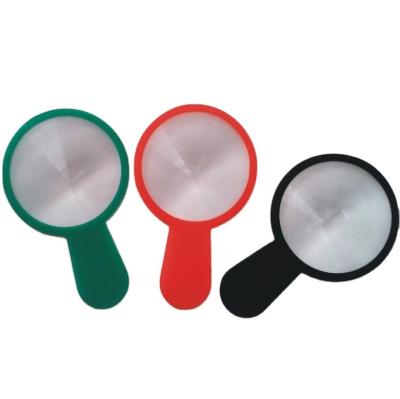 China Protect Eyes and Hold Super Thin Clear 3X Fresnel Plastic PVC Lens Magnifier for sale