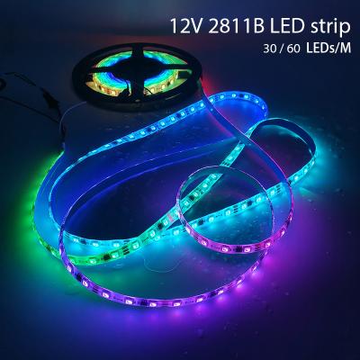 China 60LEDs/m hotel factory wholesales SMD5050 rgb led strip ws2811 for sale