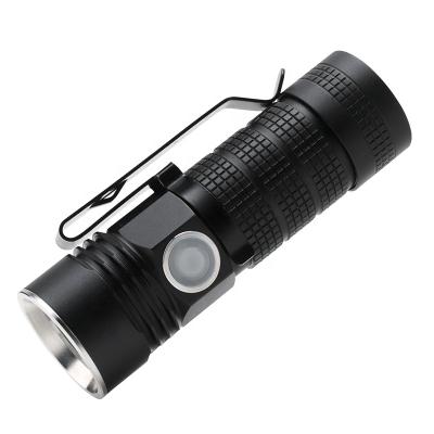 China Customized XPL V6 Mini Portable Magnet Good Quality LED Flashlight With 16340 Battery for sale